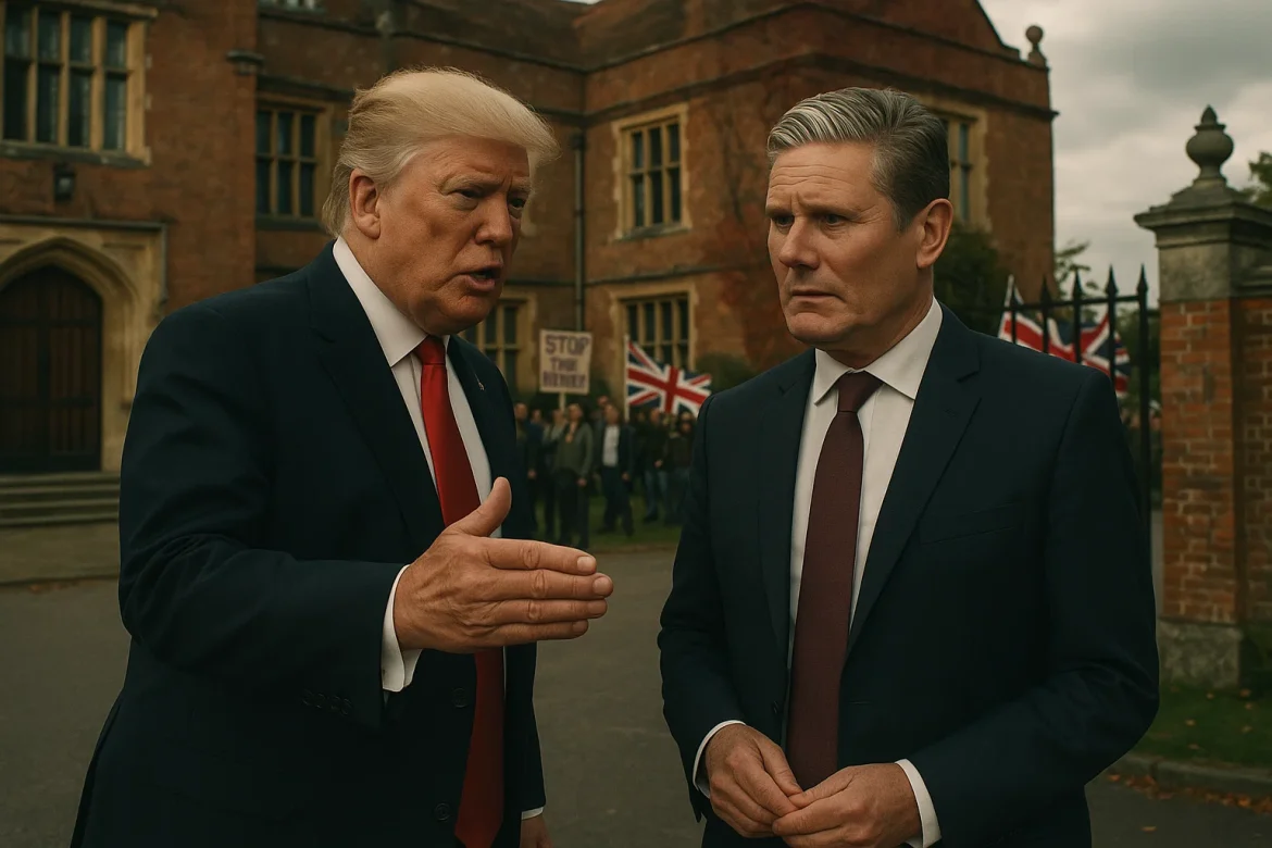Trump to Starmer: Illegal migration threatens UK security, use military if needed