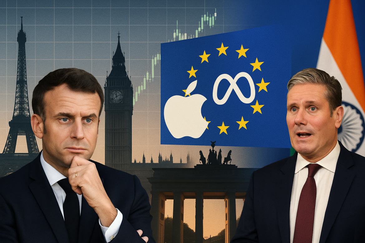 Europe bulletin: markets rise, Starmer’s India visit, Germany’s Temu probe