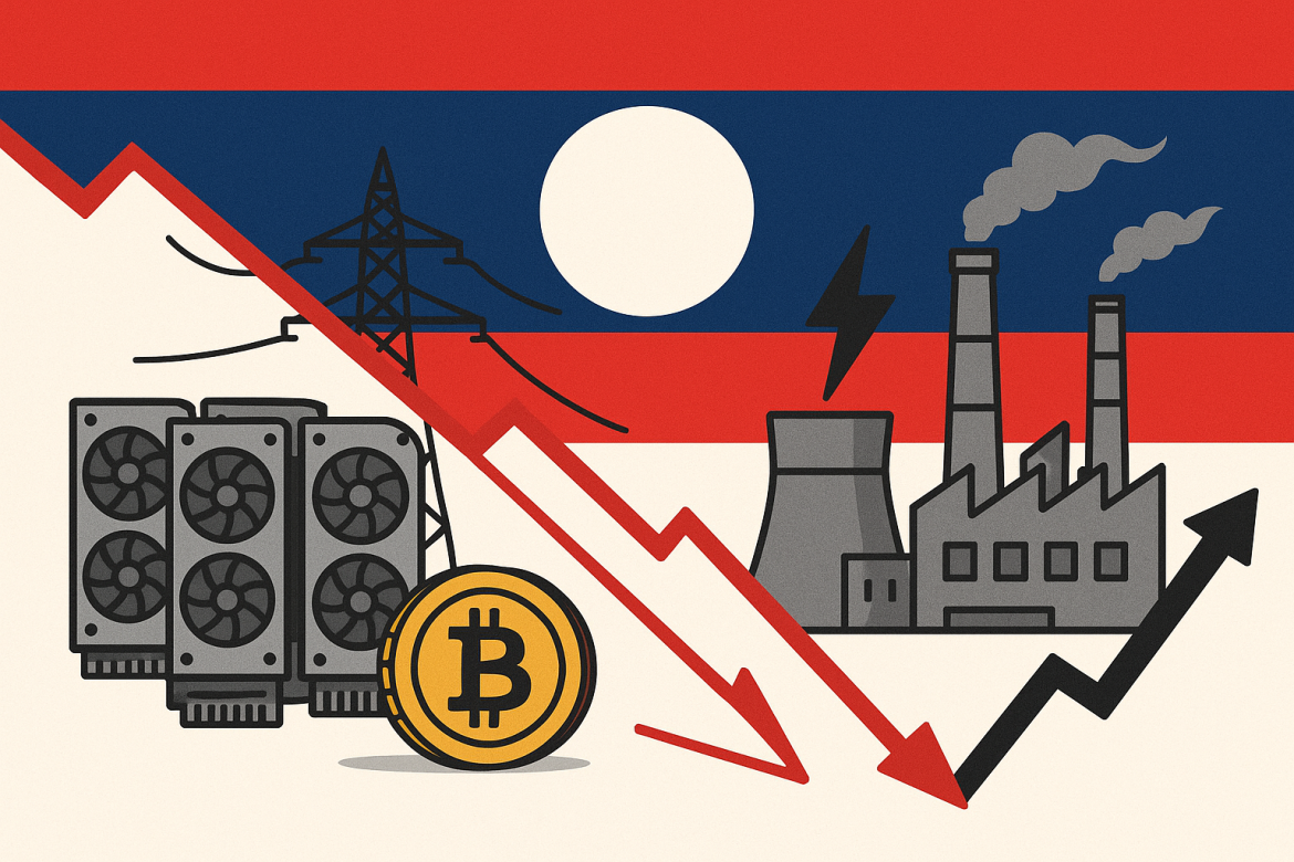 Laos is preparing to disconnect cryptocurrency miners from its national grid by the first quarter of 2026, as per a Reuters report.The government says the move will help redirect valuable electricity to sectors that contribute more directly to long-term economic growth, such as artificial intelligence data centres, metals refining, and electric vehicle manufacturing.The decision marks a sharp turn in Laos’ energy policy, which once welcomed miners seeking cheap, renewable electricity. But as energy demand from emerging industries rises, authorities are prioritising sectors that generate jobs, boost exports, and strengthen the domestic economy.Laos rethinks energy prioritiesLaos opened its doors to crypto mining in 2021, attracting operators with surplus hydropower and low tariffs. The industry quickly expanded, consuming around 500 megawatts (MW) of electricity at its peak between 2021 and 2022.But by this year, that figure had dropped to 150 MW, Deputy Energy Minister Chanthaboun Soukaloun told the news agency in an interview.Soukaloun said the government initially approved power allocation to miners to absorb an oversupply of electricity. However, as per the report, the ministry now believes that “crypto doesn’t create value” when compared to supplying industries with tangible outputs and employment opportunities.The deputy minister confirmed that Laos had considered ending supply earlier in 2025 but continued operations temporarily due to heavy rainfall that boosted hydropower generation.The surplus allowed increased exports to neighbouring Thailand and Vietnam while still supporting some mining operations.Now, with demand from high-value industries accelerating, Laos aims to cut supply entirely by the end of the first quarter of 2026.From crypto hub to regional power exporterKnown as the “battery of Southeast Asia,” Laos has built its economy around hydropower exports, which are crucial for neighbouring nations trying to decarbonise their energy mix.Most of its electricity is sold to independent power producers in Thailand and Vietnam through cross-border deals.The government plans to increase bilateral export capacity to Vietnam, which currently stands at about 8,000 MW. Soukaloun said talks are also underway to resume exports to Singapore through the Lao-Thailand-Malaysia-Singapore (LTMS) power transmission corridor.Exports through the corridor were suspended after Thailand delayed finalising an extension to the agreement, but officials from all four countries recently reaffirmed their commitment to strengthening multilateral power trade.By reallocating power from crypto mining to regional grids and industrial users, Laos aims to consolidate its role in Asia’s clean energy transition and stabilise revenue from energy exports.Legal and investment challengesEven as it pivots to new opportunities, Laos faces a legal dispute with a Chinese energy company. A unit of the state-owned Power Construction Corp of China has filed a $555 million arbitration claim against Laos’ state utility, Electricite du Laos (EDL), over unpaid dues linked to a $2.73 billion hydropower project.Soukaloun confirmed that arbitration proceedings are underway, noting that the dispute stems from a mismatch between projected and actual power demand. Despite these headwinds, Laos remains an attractive market for renewable energy investors. The government is reportedly in discussions with Chinese firms to expand solar and wind capacity, further strengthening its reputation as a clean energy hub in the region.The post <a href="https://invezz.com/news/2025/10/17/laos-to-end-electricity-supply-to-crypto-miners-by-2026-to-power-industrial-growth/">Laos to end electricity supply to crypto miners by 2026 to power industrial growth</a> appeared first on <a href="https://invezz.com/">Invezz</a> Laos to end electricity supply to crypto miners by 2026 to power industrial growth