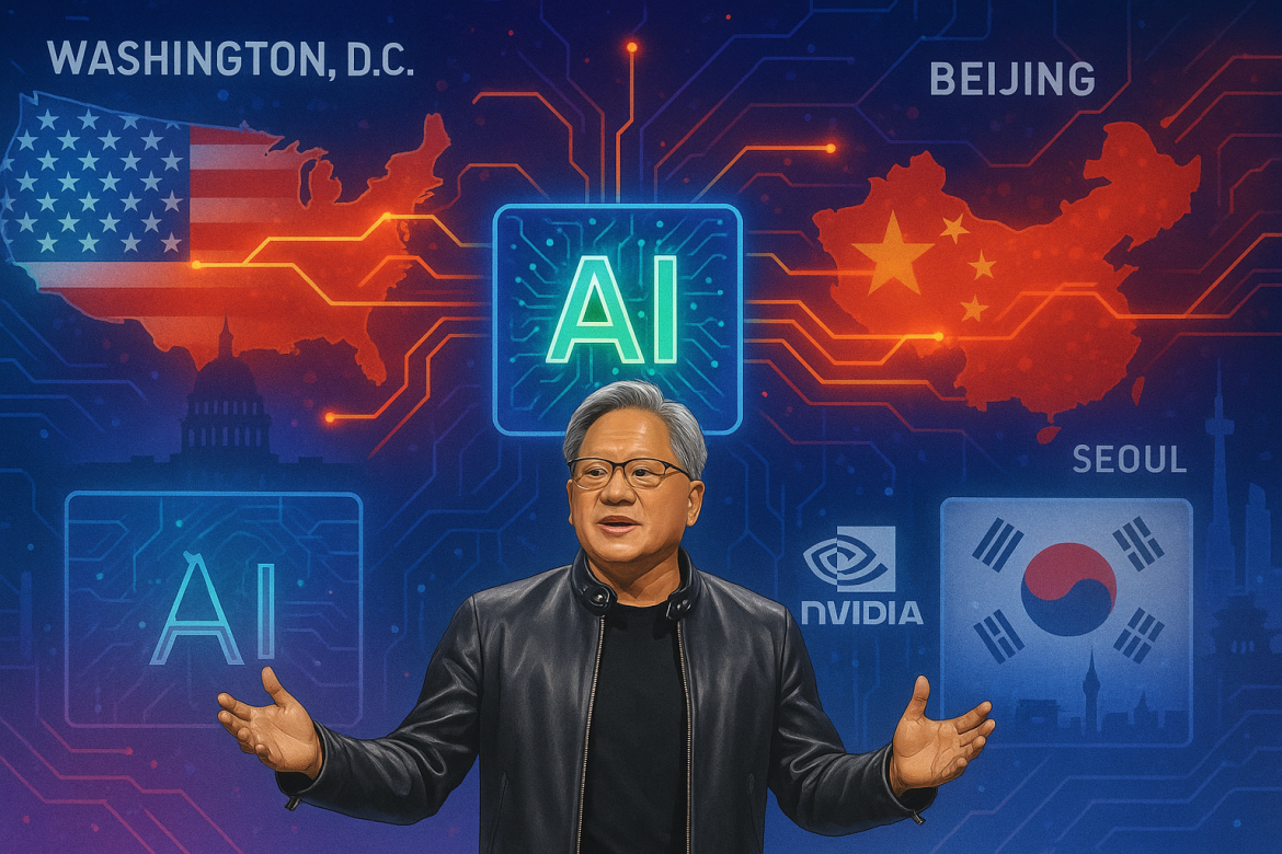 Nvidia CEO Jensen Huang eyes new Asia partnerships as US–China trade talks loom