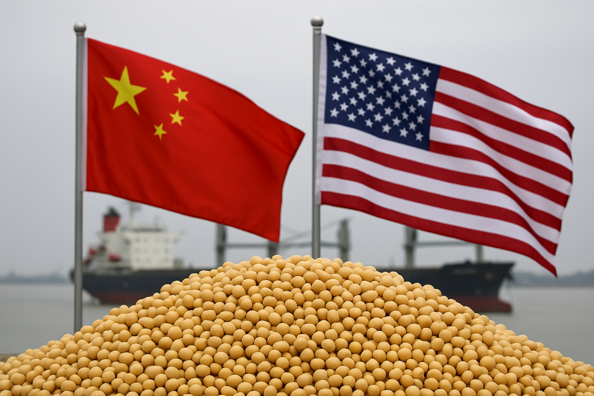 China has resumed purchasing US soybeans for the first time this season, signalling a potential thaw in trade tensions as Beijing and Washington move closer to finalising a comprehensive trade agreement. The deal, which could roll back several tariffs and export restrictions, is expected to be agreed upon when Chinese leader Xi Jinping and US President Donald Trump <a href="https://invezz.com/news/2025/10/01/trump-pledges-to-confront-xi-over-chinas-halt-in-us-soybean-purchases/">meet later this week</a>.The renewed agricultural trade comes after months of stalled negotiations and shifting global supply chains that forced China to source <a href="https://invezz.com/news/2025/08/29/china-ups-soybean-imports-from-argentina-uruguay-as-us-trade-war-deepens/">soybeans from South America</a> at higher costs. A resumption of US exports could ease pressure on Chinese crushers, stabilise domestic feed prices, and restore balance in global soybean flows. The development, <a href="https://www.bloomberg.com/news/articles/2025-10-29/china-purchases-first-cargoes-of-us-soybeans-this-season">reports Bloomberg</a>, highlights how progress in trade diplomacy can swiftly influence key commodity markets and reshape the economic ties between the world’s two largest economies.Two soybean cargoes booked amid trade frameworkBloomberg states that China has bought at least two cargoes of US soybeans for delivery later this year. The purchase marks Beijing’s first known order from the new harvest and could restore agricultural flows that had been largely frozen amid escalating trade disputes.The shipments were confirmed after US and Chinese officials reached a broad framework deal during negotiations held in Malaysia over the weekend. The talks reportedly resolved a range of contentious issues that have strained economic ties between the two nations over the past year.Beijing shifts from South America to the USBeijing had avoided sourcing soybeans from the US since the start of the current export season, using the commodity as leverage in trade discussions. Chinese crushers, which rely heavily on soybeans for animal feed production, turned instead to South American suppliers such as Brazil and <a href="https://invezz.com/news/2025/09/23/chinese-buyers-favor-argentine-soybeans-after-export-tax-elimination/">Argentina</a>.While this diversification helped China reduce its dependence on US imports, it also brought higher costs and exposure to weather-related risks. The renewed purchases suggest that Beijing may now be seeking to stabilise its supply chain and mend its commercial ties with American producers.Soybean purchases seen as a goodwill gestureAs per Bloomberg, US Treasury Secretary Scott Bessent indicated earlier this week that he expected China to make “substantial” purchases of US soybeans following progress made during recent trade talks. The move aligns with broader efforts by both governments to ease trade frictions and restore normal trading conditions across key agricultural and industrial sectors.China’s decision to re-enter the US soybean market could serve as a symbolic gesture ahead of Thursday’s high-level meeting between the two leaders. Experts believe the purchase reflects Beijing’s willingness to show commitment to the emerging deal, which is expected to include tariff rollbacks and renewed export permissions for critical commodities.What a potential deal could mean for global marketsIf the agreement is finalised, it could have significant implications for global commodity markets, particularly soybeans, which remain a cornerstone of agricultural trade between the world’s two largest economies. Restoring this flow would not only benefit US farmers but also stabilise prices in China’s domestic market, which has faced pressure from higher import costs.The renewed trade momentum suggests both sides are seeking to reduce uncertainty ahead of a critical diplomatic milestone. With Xi and Trump due to meet on Thursday, the upcoming discussions are expected to set the stage for a wider economic settlement that could reshape agricultural and industrial trade between the two powers.The post <a href="https://invezz.com/news/2025/10/29/china-resumes-us-soybean-imports-as-trade-deal-nears-final-stage/">China resumes US soybean imports as trade deal nears final stage</a> appeared first on <a href="https://invezz.com/">Invezz</a> China resumes US soybean imports as trade deal nears final stage