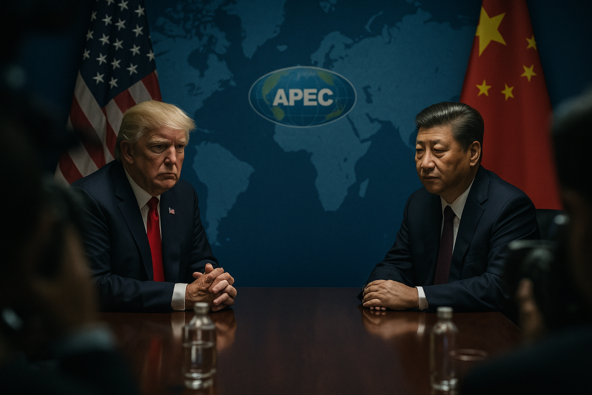 US President Donald Trump and Chinese President Xi Jinping will meet next Thursday during the Asia-Pacific Economic Cooperation summit in Gyeongju, South Korea, the White House confirmed on Thursday.The scheduled meeting marks a pivotal moment in efforts to <a href="https://invezz.com/news/2025/10/23/us-china-trade-talks-in-malaysia-aim-to-ease-rare-earth-and-tariff-tensions/">defuse escalating trade tensions</a> between the world’s two economic superpowers.The high-stakes encounter, scheduled for October 30 on the sidelines of the APEC leaders’ meeting that runs from October 31 to November 1, represents the first in-person meeting between the two leaders since Trump returned to office in January.US-China trade war and threats to global economic stabilityRecent weeks have witnessed a sharp deterioration in US-China relations following Beijing’s October 9 announcement of sweeping export controls on rare earth elements and refining technologies.China controls approximately 70 percent of global rare earth mining and 90 percent of processing capacity, giving it extraordinary leverage over industries ranging from semiconductors to electric vehicles.The new restrictions require foreign entities to obtain Chinese government approval to export products containing even trace amounts of rare earth materials or manufactured using Chinese technology, with full implementation scheduled for November and December.Trump responded forcefully on October 10 by threatening an additional 100 percent tariff on Chinese goods effective November 1, layered atop existing duties that already place Chinese imports at a minimum 30 percent tariff rate.The US President also warned of <a href="https://invezz.com/news/2025/10/22/trump-administration-considering-export-controls-on-software-to-china-report/">potential export controls on “any and all critical software” to China</a>, while expanding restrictions on aircraft components.This latest confrontation follows Trump’s universal 10 percent tariff enacted on April 5 under the International Emergency Economic Powers Act and a 25 percent tariff on imported medium- and heavy-duty trucks announced on October 17.Divergent perspectives cloud negotiation prospectsEven with tensions running high, Trump keeps bouncing between tough talk and upbeat promises about striking a big deal with China.“I think we’re going to end up having a fantastic deal with China, fantastic for both countries and for the entire world,” he said Tuesday.But in the same breath, he warned that he’ll slap on a 100% tariff if talks fall apart.A day later, he told reporters he expects to negotiate “everything,” soybeans, nuclear disarmament, maybe even an end to the war in Ukraine if China leans on Russia.Analysts aren’t buying the optimism. They point to deep, structural disagreements between the two countries, not just short-term bargaining tactics that make a breakthrough unlikely.The economic confrontation extends beyond bilateral trade to encompass fundamental questions about technology dominance, supply chain resilience, and geopolitical alignment. As Trump prepares to travel to Malaysia, Japan, and South Korea for what he describes as a “big trip” to Asia, the global economy hangs in the balance. Whether the Trump-Xi meeting produces a genuine détente or merely another temporary pause in escalating economic hostilities will significantly shape trade patterns, supply chains, and geopolitical alignments for years to come.The post <a href="https://invezz.com/news/2025/10/23/trump-and-xi-to-meet-in-south-korea-on-october-30-as-us-china-trade-war-escalates/">Trump and Xi to meet in South Korea on October 30 as US-China trade war escalates</a> appeared first on <a href="https://invezz.com/">Invezz</a> Trump and Xi to meet in South Korea on October 30 as US-China trade war escalates