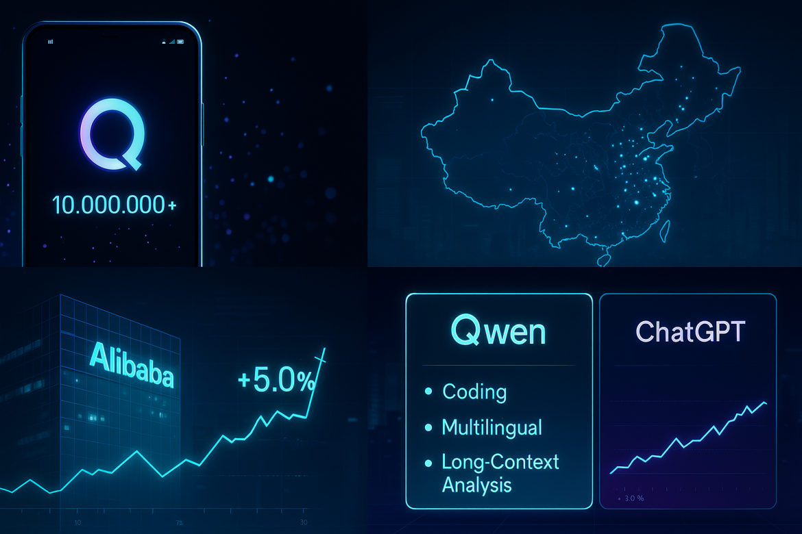 Explainer: how Alibaba’s Qwen AI app stacks up against ChatGPT